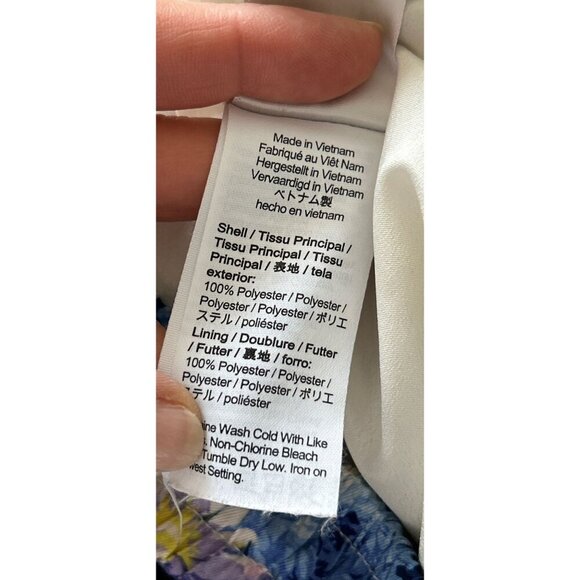 J.Crew Summer Pants Pull-up Drawstring Floral Size 10 - Picture 11 of 11